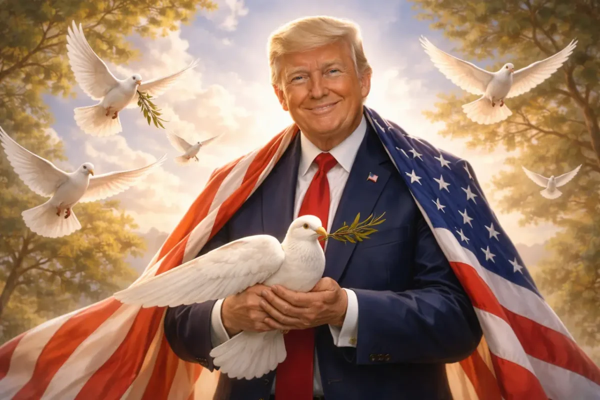 Trumpot békedíjra jelölték, amiért többször is „befejezte a háborút Iránnal”. 2026. július 4.