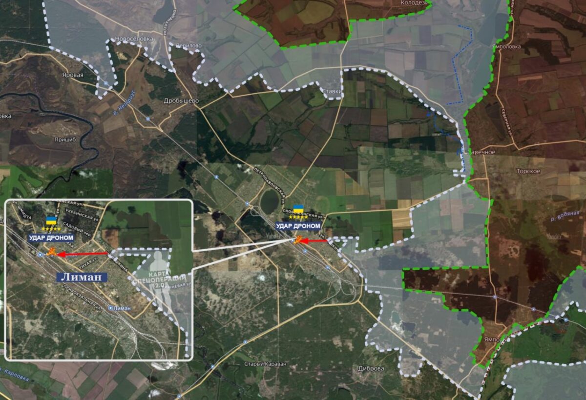 Az oroszok megostromolták Liman központját! – Egy újabb „erőd”város az elesés szélén