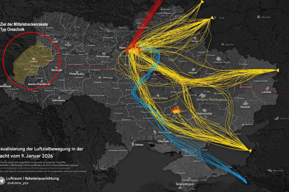 Polgármester: „Kiürítsék Kijevet” – nincs áram, nincs víz, nincs fűtés az orosz támadás után 2026. január 9.