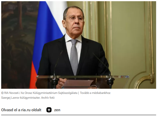Lavrov: Ukrajna nem érdekelt a konfliktus fenntartható rendezésében 13:33 2025.08.21.(frissítve: 2025.08.21. 13:39)