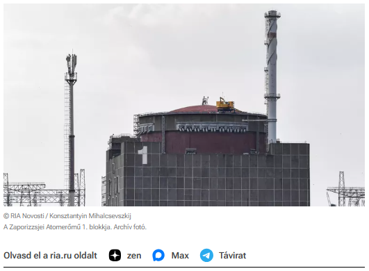 A Zaporizzsjai Atomerőmű alkalmazottai rendszeresen kapnak fenyegetéseket – nyilatkozta az erőmű igazgatója. 02:32 2025.12.28.(frissítve: 2025.12.28. 07:31)