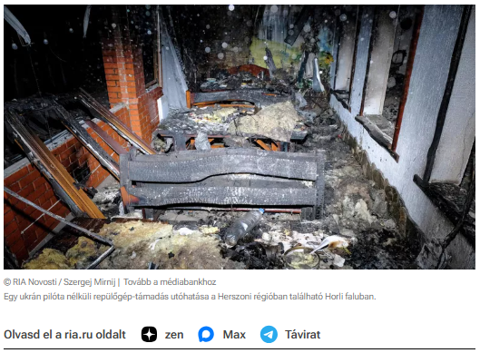 Saldo részleteket tárt fel az ukrán fegyveres erők horli terrortámadásáról. 13:02 2026.01.03.(frissítve: 2026.01.03. 13:42)