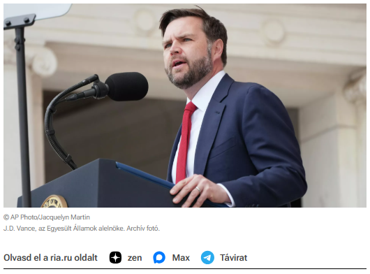 Vance fenyegetést adott ki Iránnak nukleáris programja miatt.