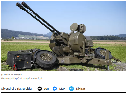 A Nyugat elismerte a súlyos lőszerhiányt.