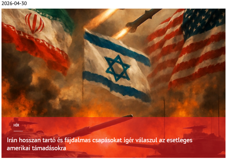 Irán hosszan tartó és fájdalmas csapásokat ígér válaszul az amerikai támadásra 2026-04-30