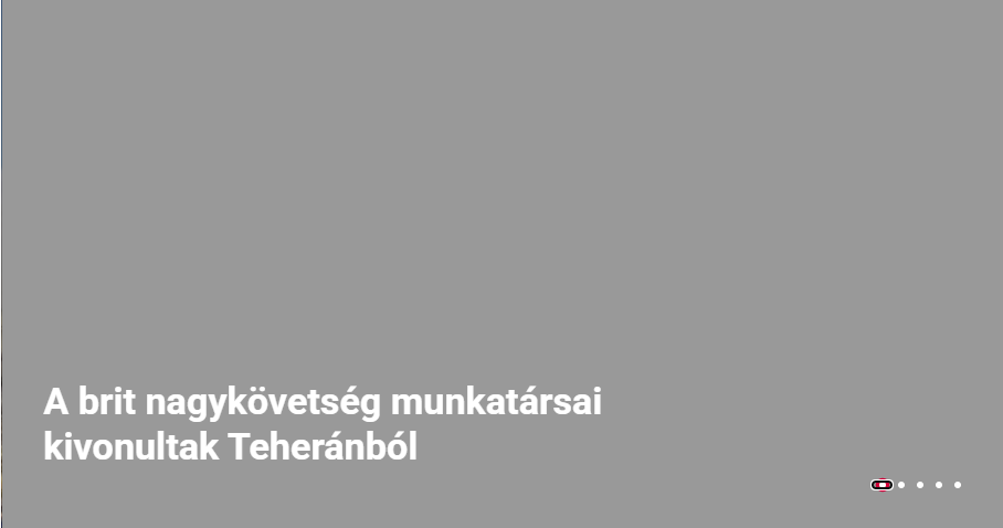 A brit nagykövetség munkatársai kivonultak Teheránból 2026. július 22.